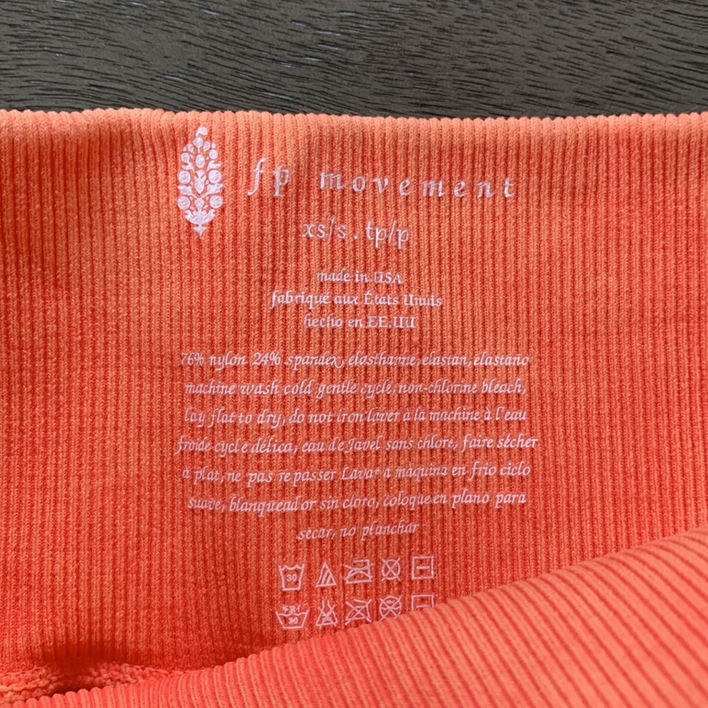 NWOT! FP Free People Movement Just Me Bike Shorts Sz XS/S - Picture 8 of 8